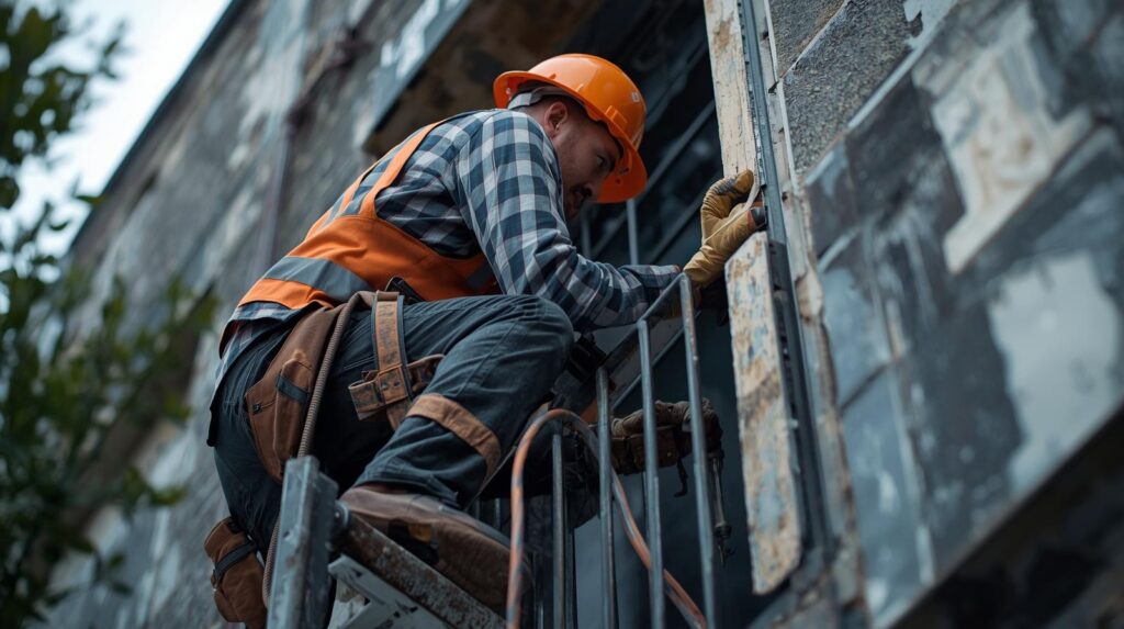 Manpower building maintenance within worker img