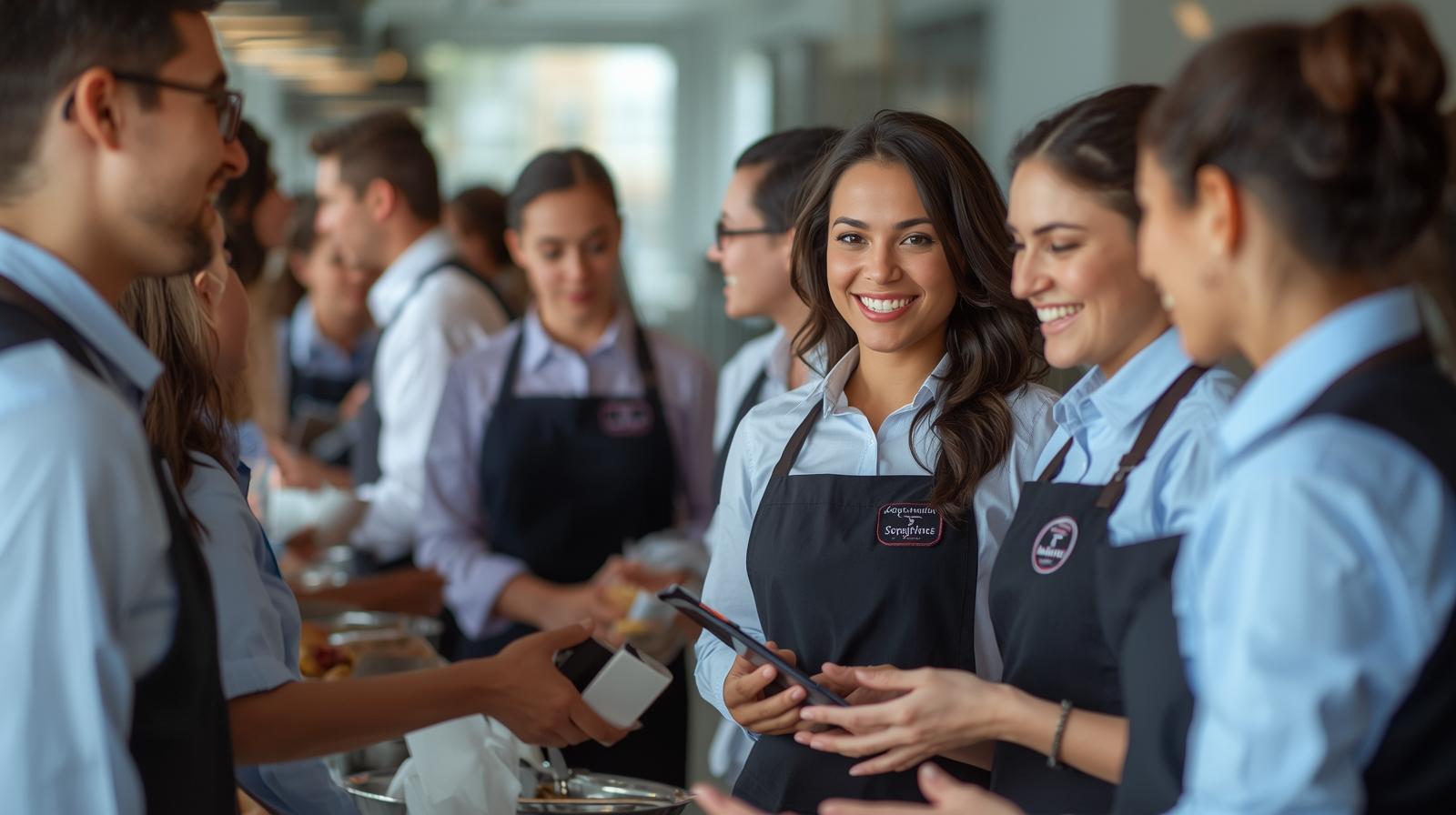Manpower hospitality services working img